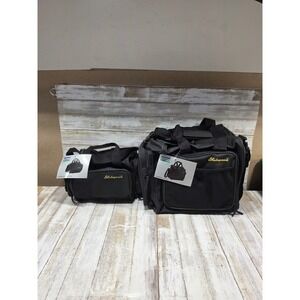 Shakespeare Sportsman Gear Bag & Mini Tote Black Water Resistant SGS-200 SMGT